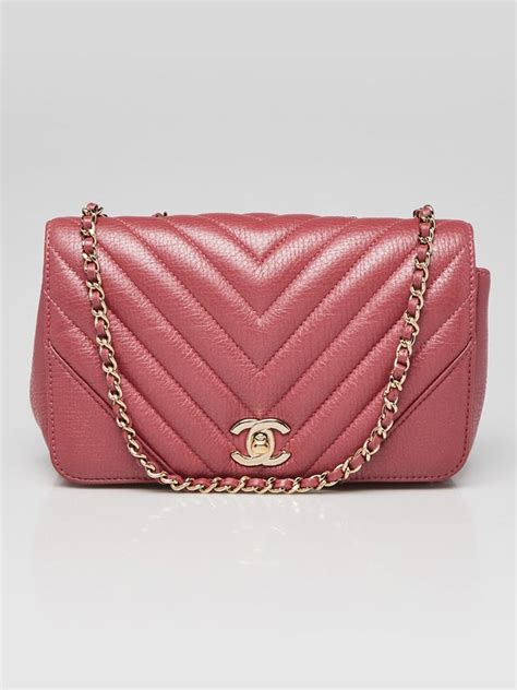 chanel pink chevron bag|Chanel statement flap.